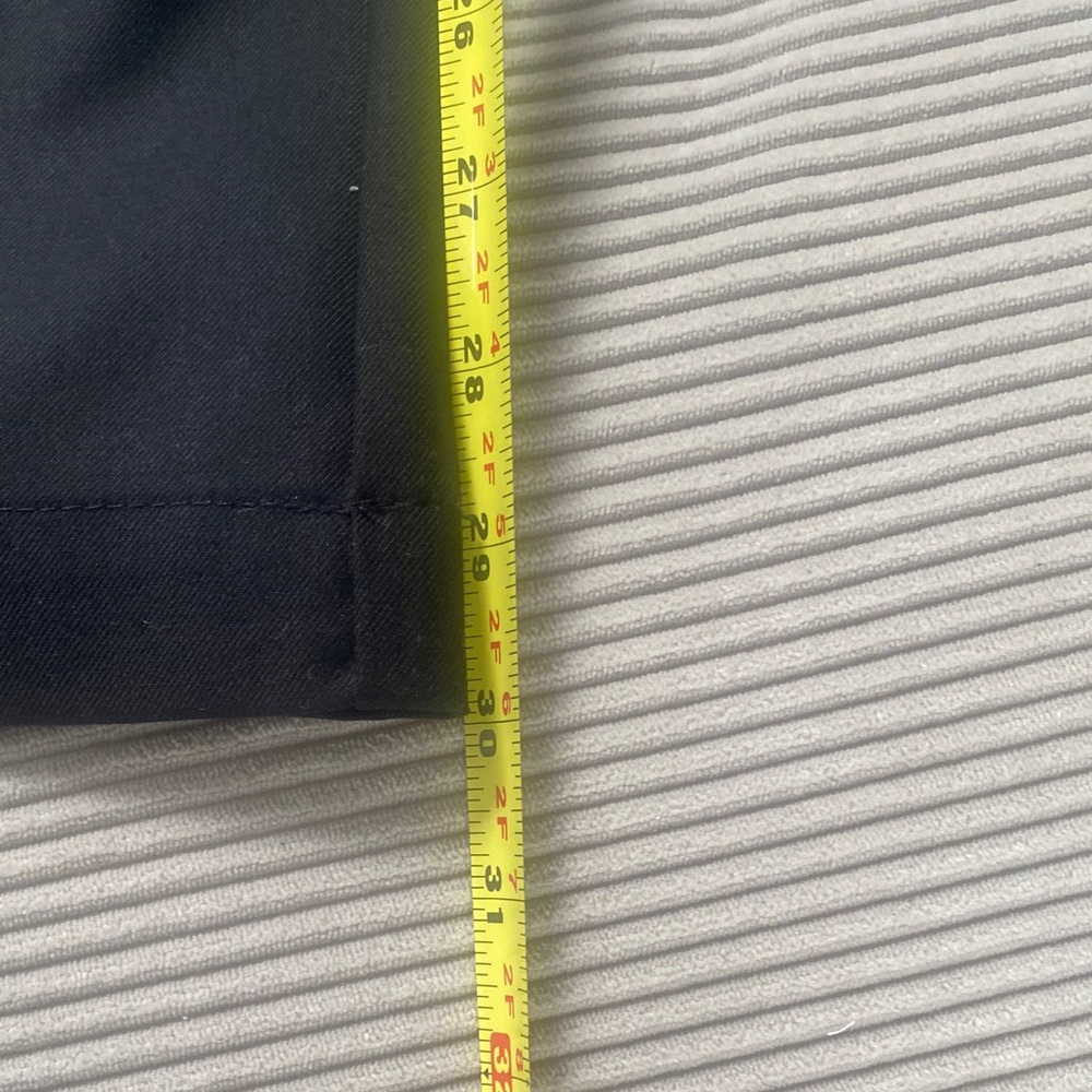 Black Track Pants with White Side Stripes - Picture 8 of 12
